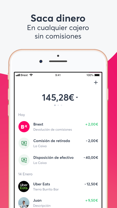 Bnext - Tu cuenta sin Bancoのおすすめ画像3