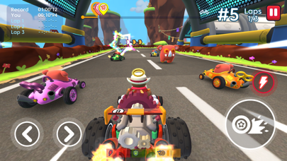 Starlit On Wheels: Super Kart Screenshot