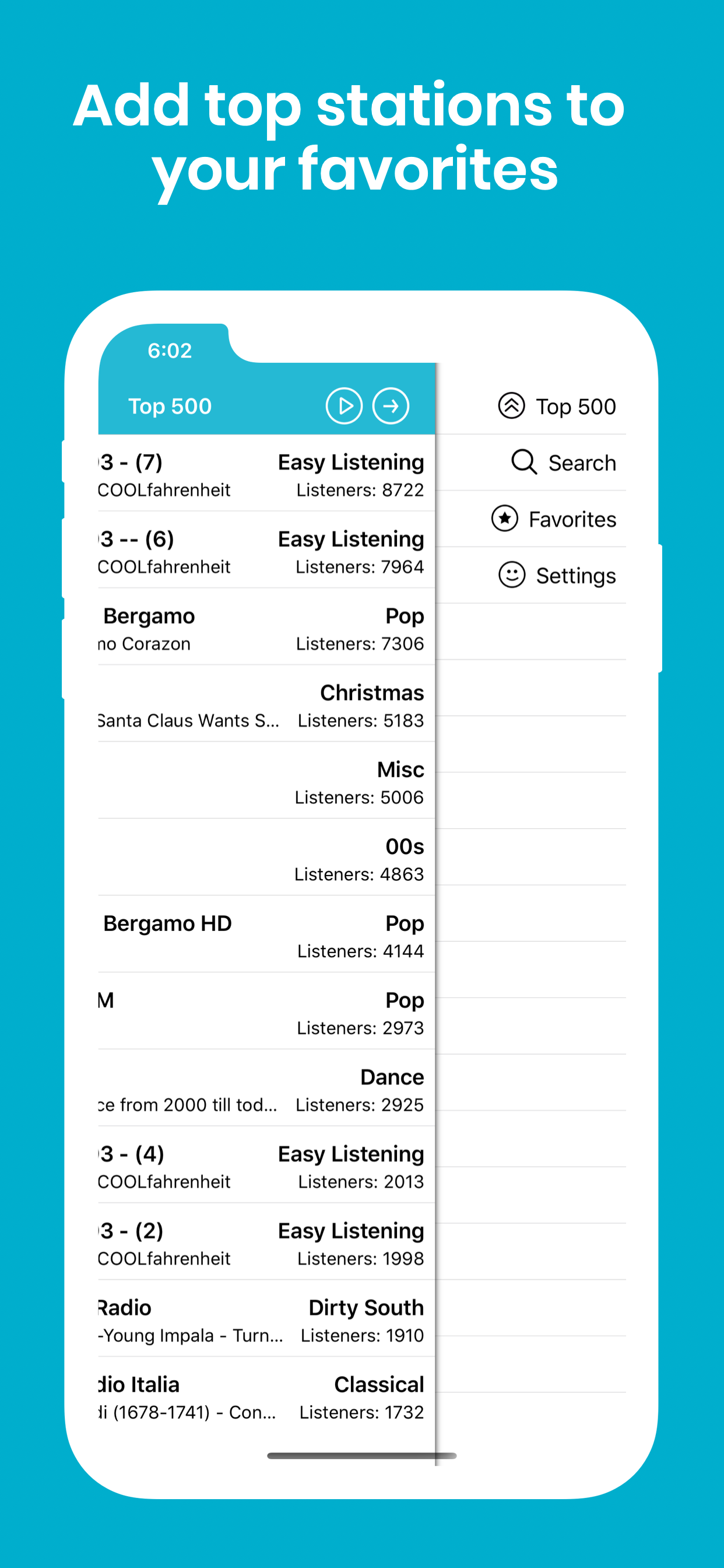 Radio and Music Online Tuner