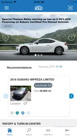 SubaruSOLD screenshot 1