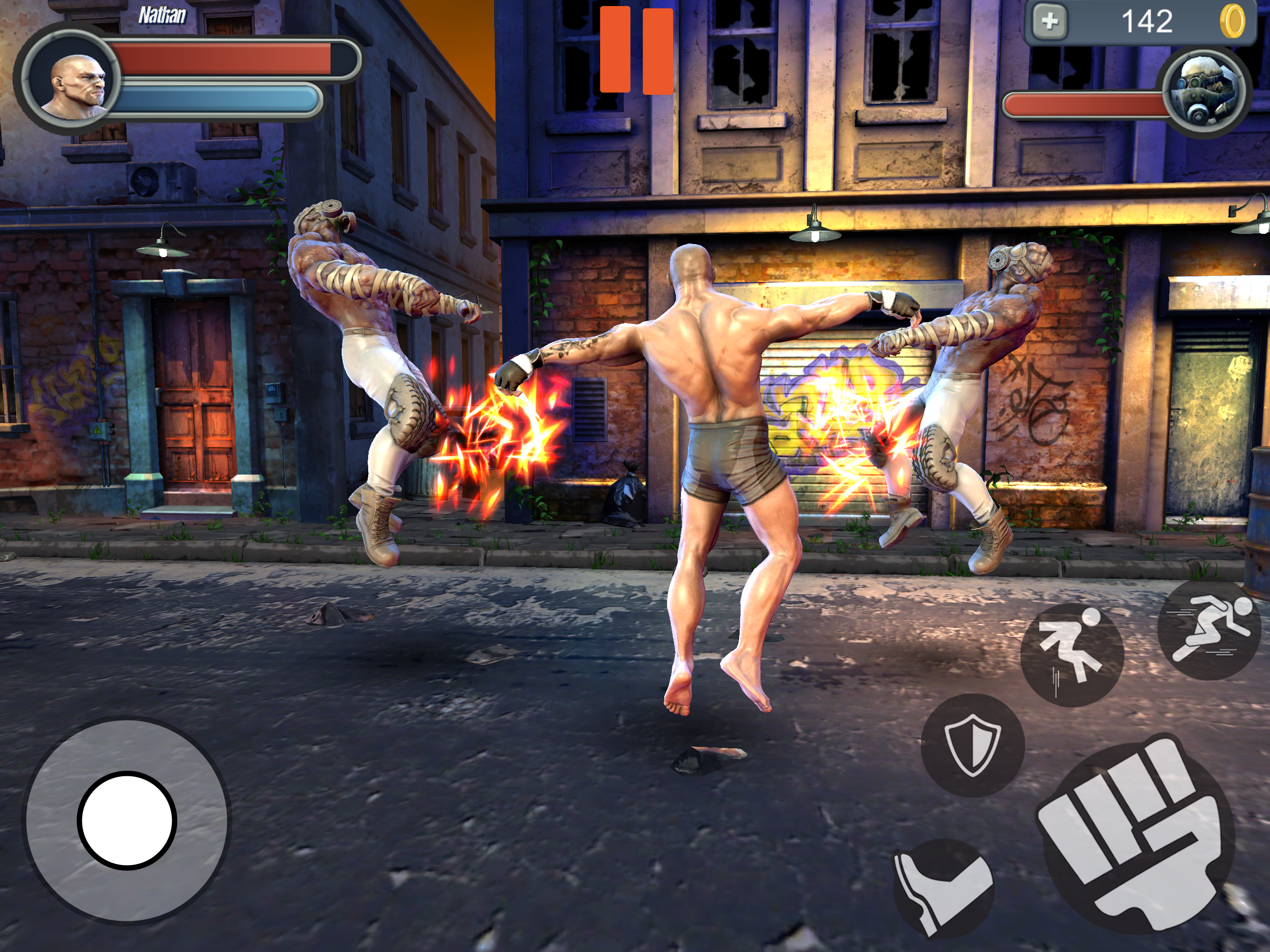 Ninja Street Fighting 3d Games screenshot 9