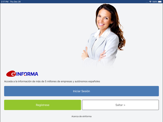 Buscador de Empresas eInforma