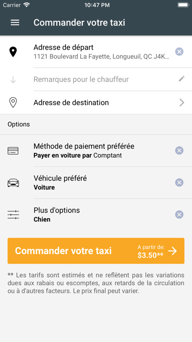 Screenshot #2 pour Taxi Union