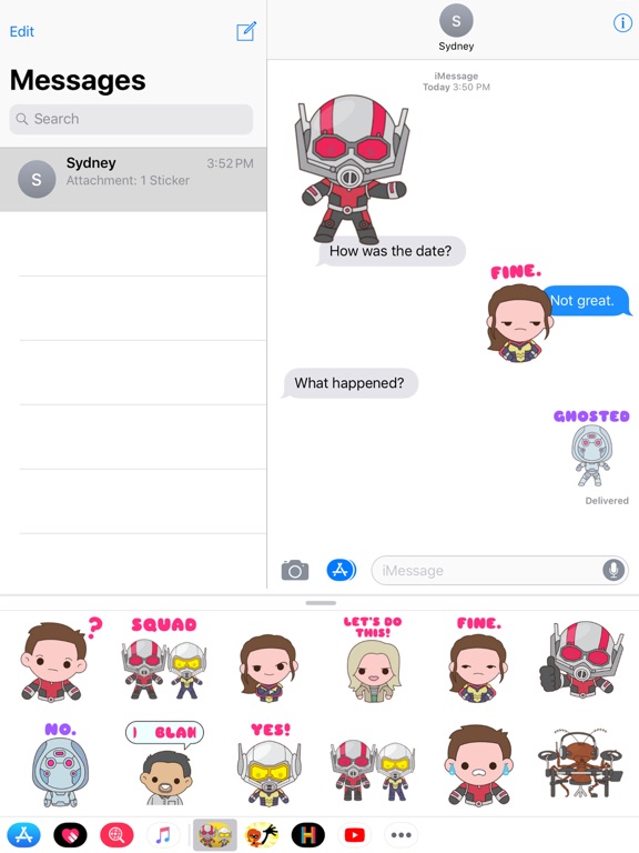 Ant-Man and The Wasp Stickersのおすすめ画像2