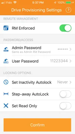 DataLock Admin screenshot 4