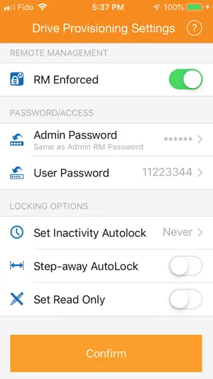DataLock Admin screenshot 4