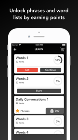 Tobo: Learn Danish Vocabulary screenshot