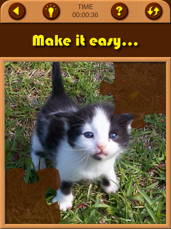 Screenshot #6 pour Cat Kitten Jigsaw Puzzle Games