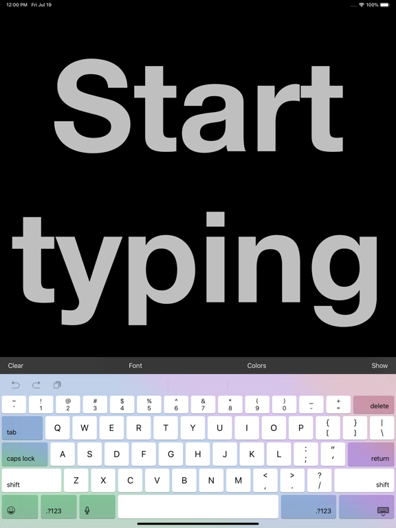 Screenshot #4 pour Large Text