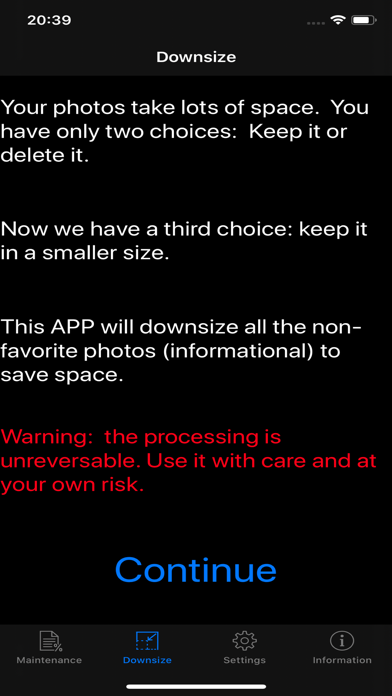 Photo Storage Saver Screenshot
