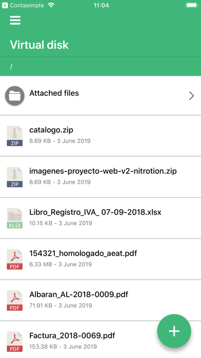 Contabilidad Autónomos Screenshot