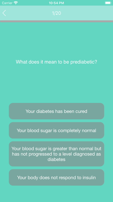 easyDiabetes iPhone screenshot 3 - Medical app