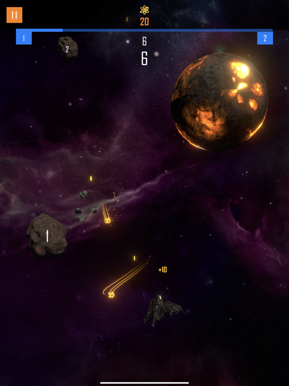 Screenshot #4 pour Asteroids Blast