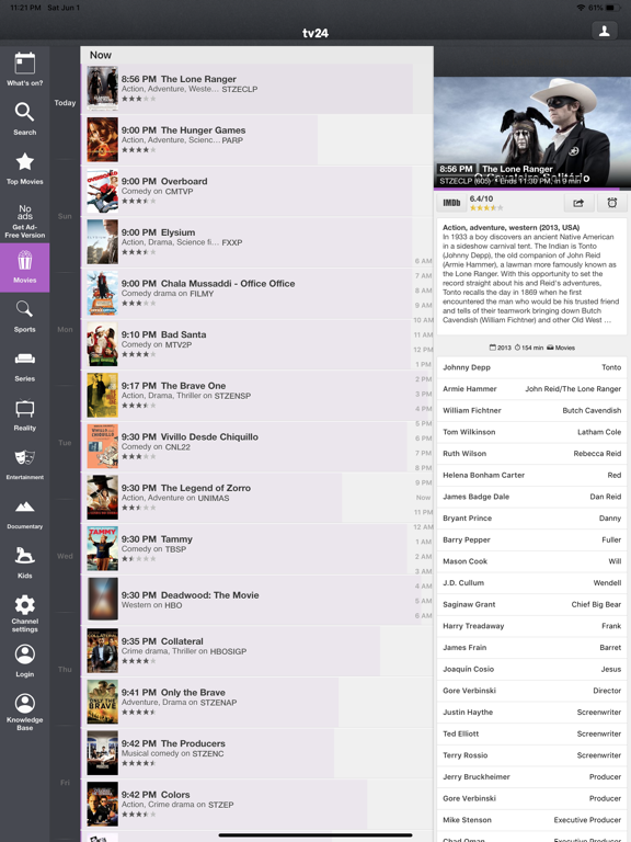 Screenshot #5 pour TV Listings by TV24