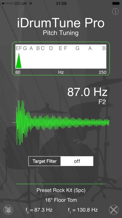 Drum Tuner - iDrumTune Pro Screenshot 2