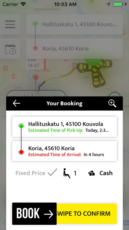 Taksi Kymenlaakso screenshot-5
