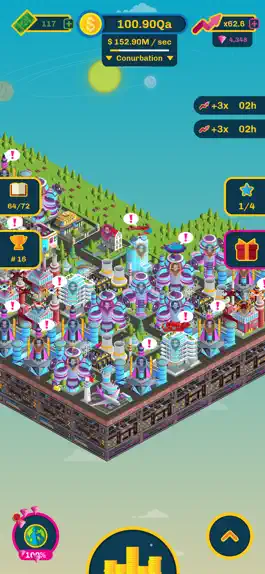 Game screenshot Skyward City: Urban Tycoon apk