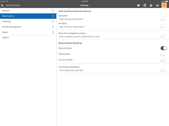 CellarPass Guest Link Pro iPad screenshot 10 - Food & Drink app