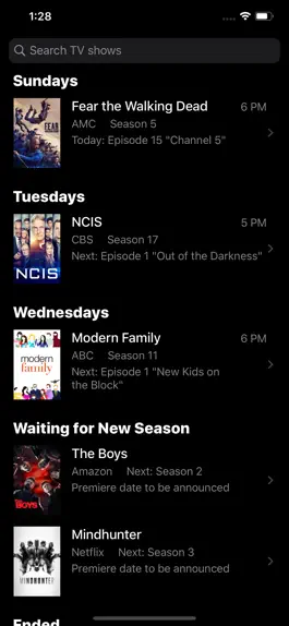Game screenshot TV Calendar: #1 Show Tracker apk