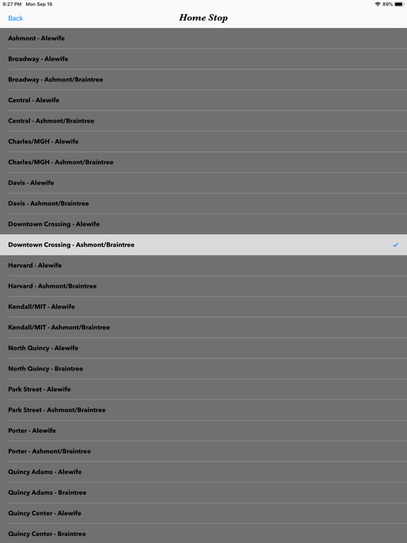 T-Times iPad screenshot 3 - Travel app