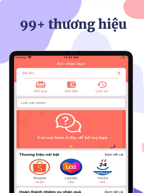 Screenshot #4 pour ShopSave - Mua sắm hoàn tiền