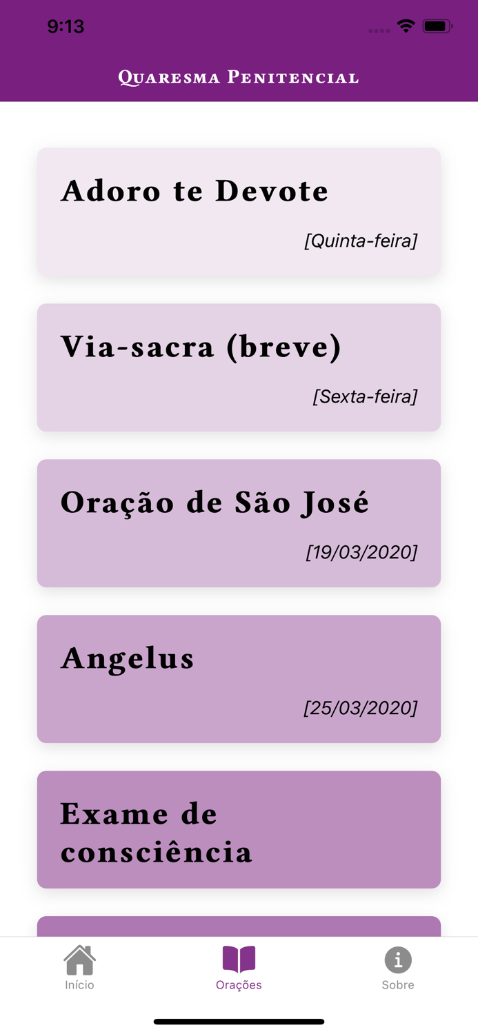 Quaresma Penitencial