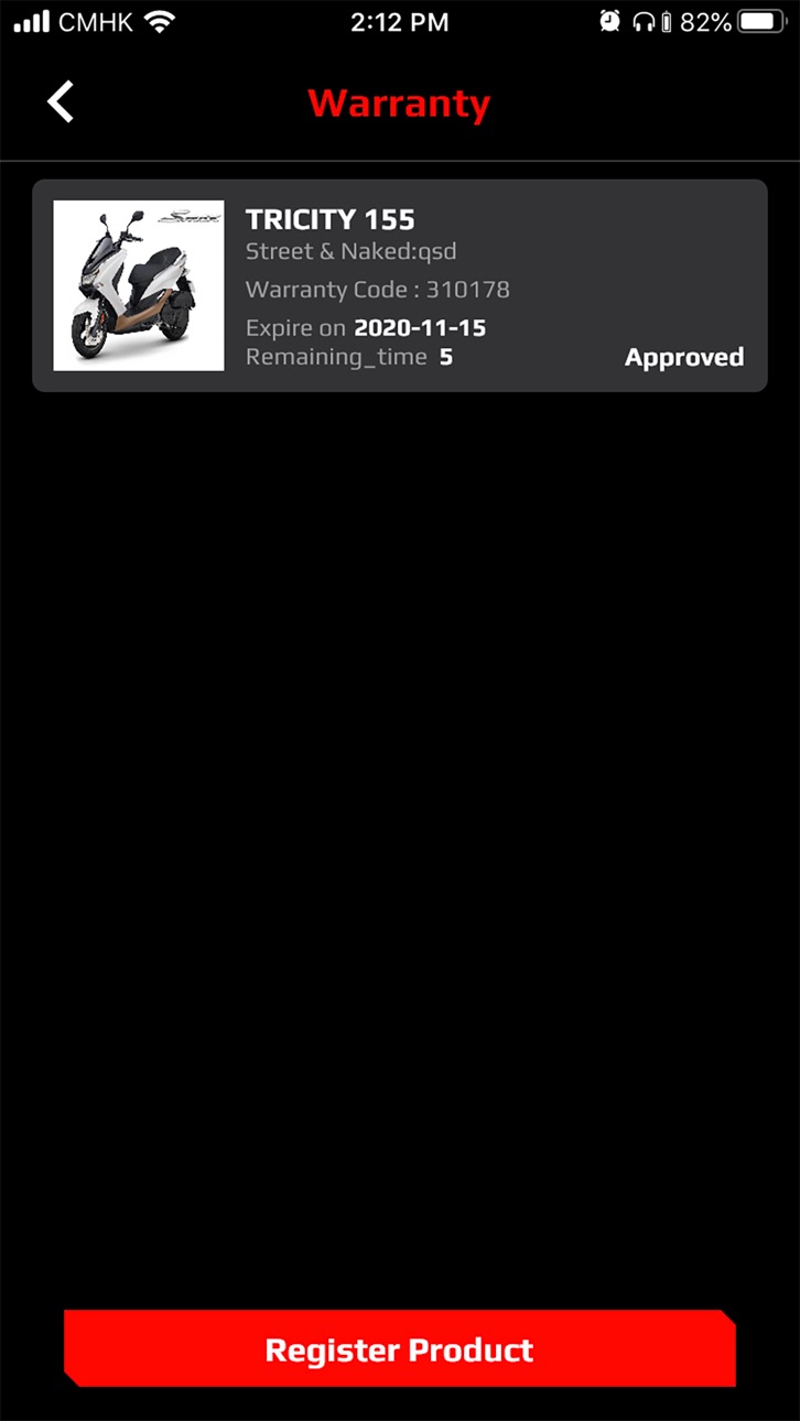 iPhone screenshot
