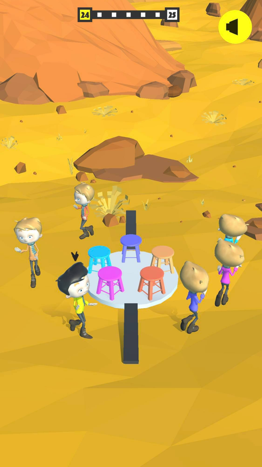 #5. Musical Chairs.io (iOS) 由: M.studios