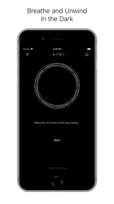 Minimalistic Unwind Breathing screenshot