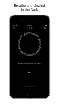 Minimalistic Unwind Breathing screenshot 2