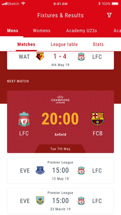 The Official Liverpool FC App screenshot-4