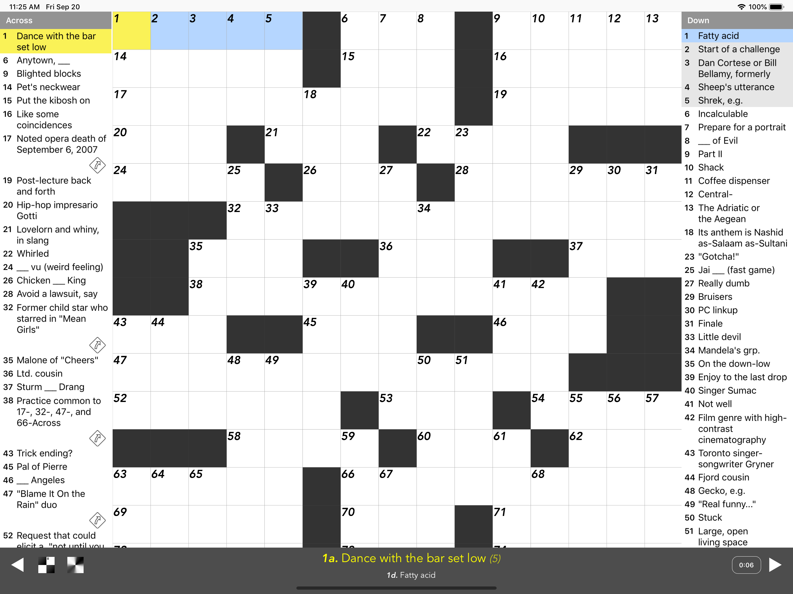Crosswords