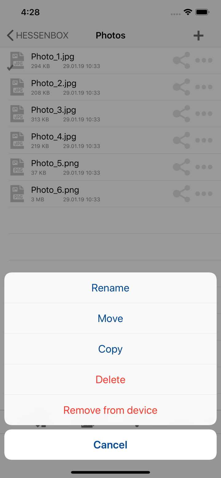 HESSENBOX screenshot 9