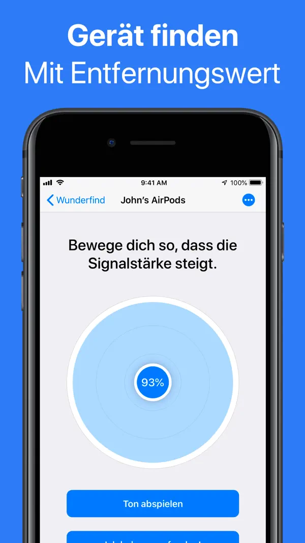 Wunderfind: Gerät finden Screenshot 2
