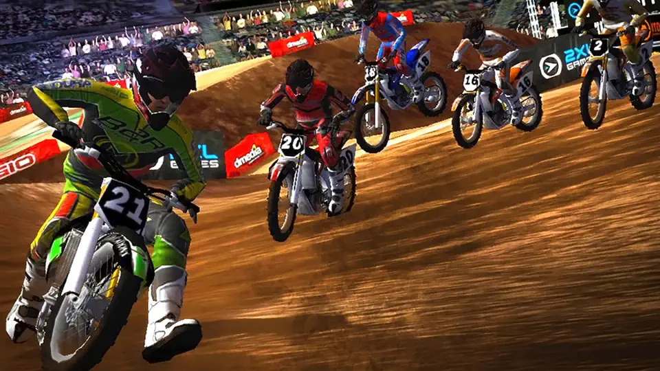 2XL Supercross HD iPhone Ekran Görüntüsü 1