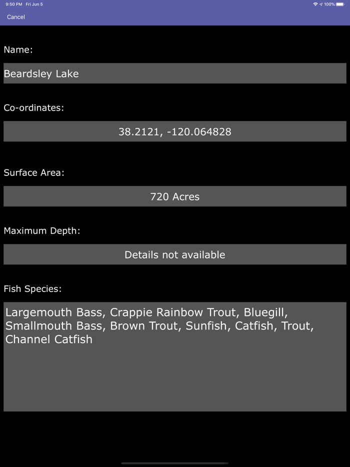 USA Fishing Lakes - The Top