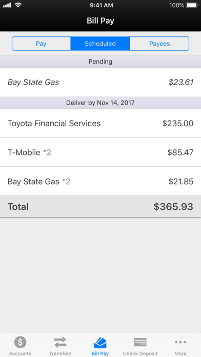 First Piedmont Mobile Banking Screenshot