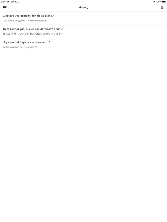 Hi.Translate  Translator iPad screenshot 4 - Utilities app