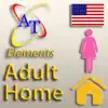 AT Elements Adult Home (F) delete, cancel