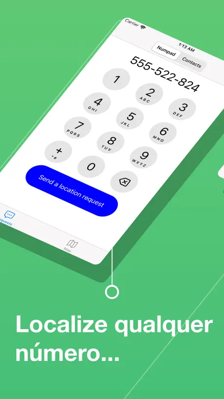 Phone number location tracker