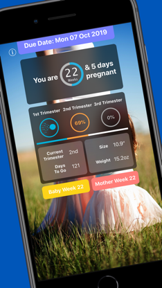 Pregnancy Today - Baby Tracker screenshot 1