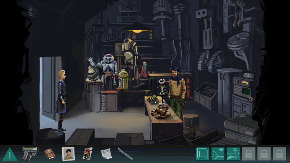 #9. Whispers of a Machine (iOS) By: Raw Fury