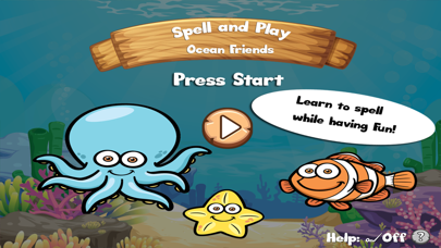 Screenshot #1 pour Spell & Play : Fish Friends