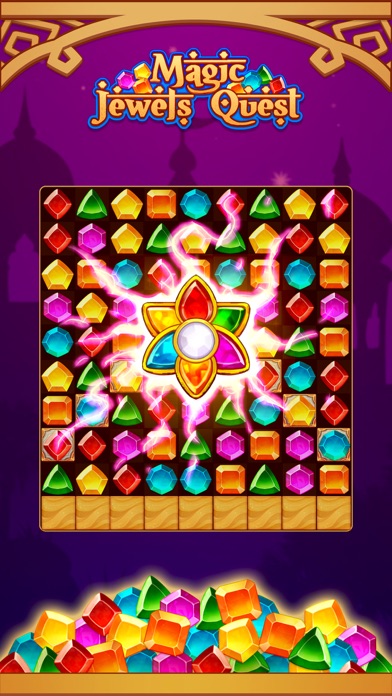 Magic Jewels Quest: Match 3 Screenshot