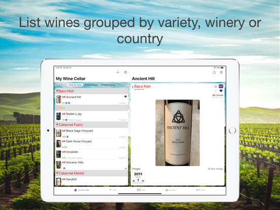 Screenshot #4 pour My Wine Cellar
