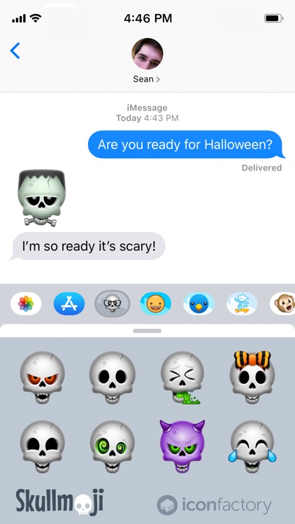 Iconfactory Skullmoji Stickers