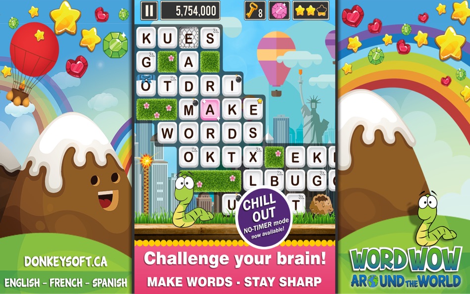 #2. Word Wow Around the World (macOS) By: DonkeySoft Inc.