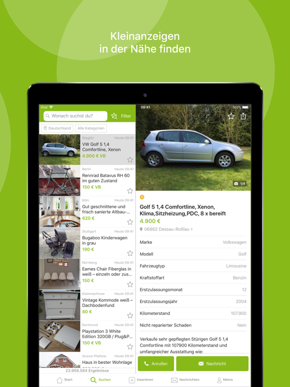 eBay Kleinanzeigen im App Store iphone app ebay kleinanzeigen