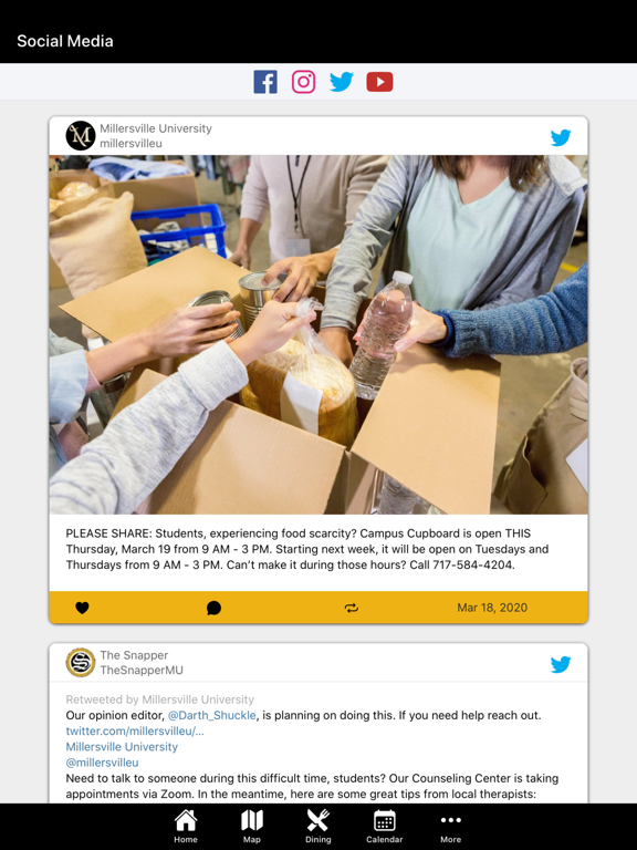 Millersville University of PA iPad screenshot 7 - Education app