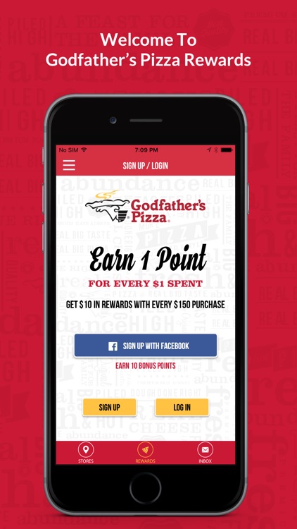 Godfather's Pizza REWARDS